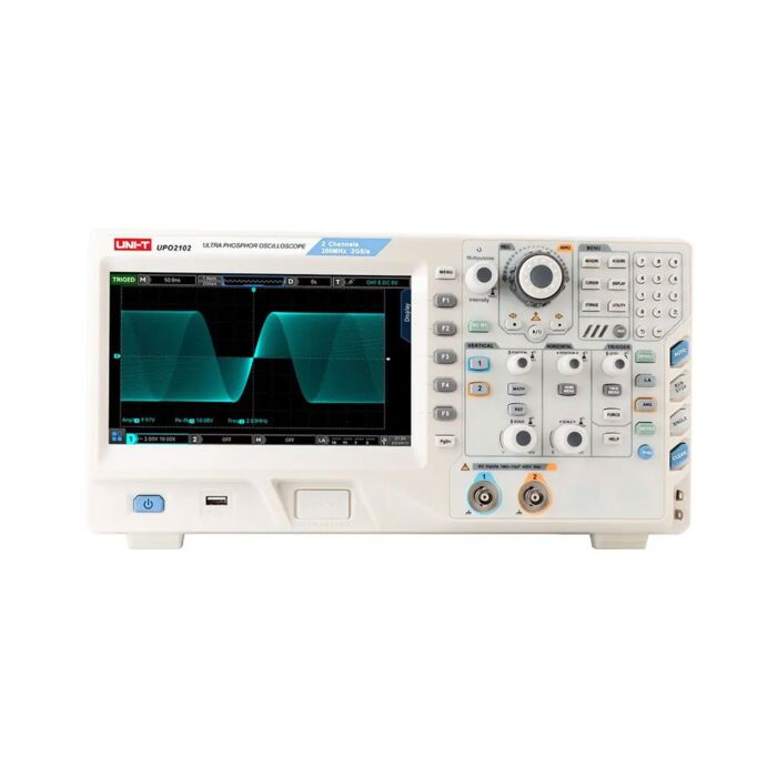 UNI-T UPO2102 100MHz 2 Channel MSO Oscilloscope (w/o Logic Pod)