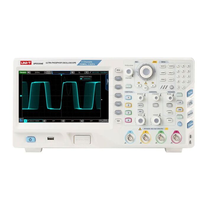 UNI-T UPO3354E 350MHz 4 Channel MSO Oscilloscope (w/o Logic Pod)