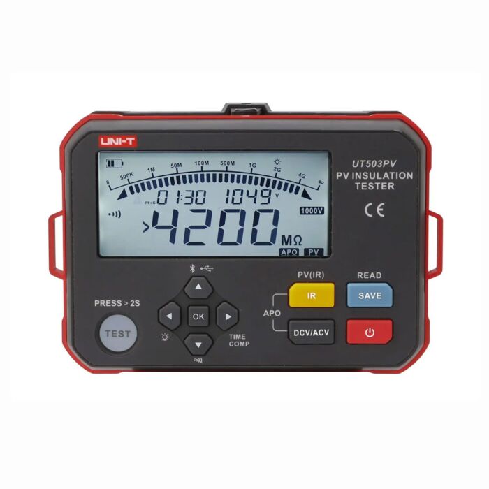 UNI-T UT503PV Solar Pro PV Insulation Tester for Solar Photovoltaic Systems