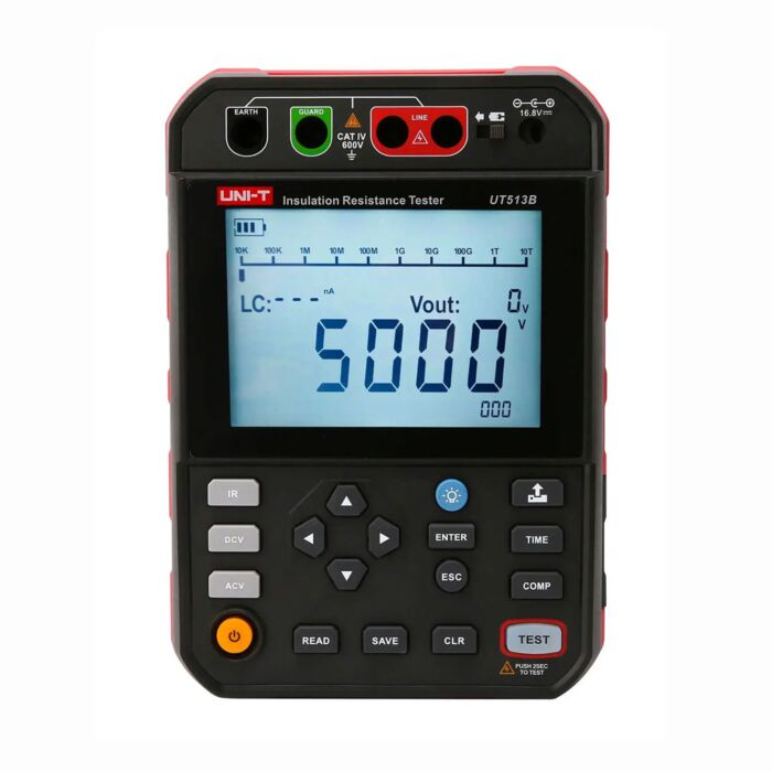 UNI-T UT513B 5kV High-Voltage Insulation Resistance Tester