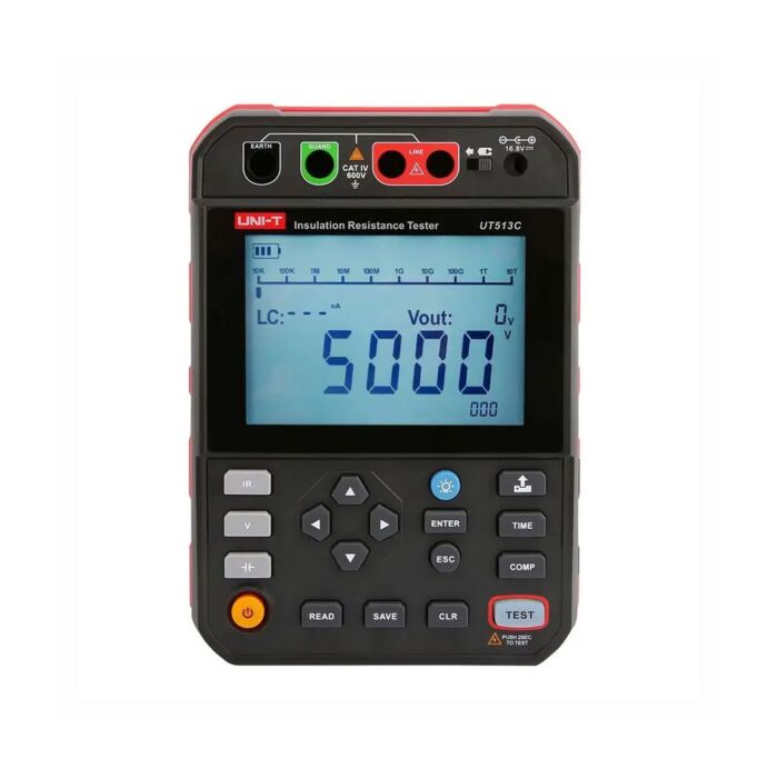 UNI-T UT513C 5kV Advanced Insulation Resistance Tester
