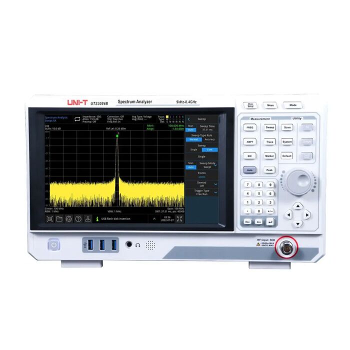 UNI-T UTS3084B 8.4GHz Performance-Series Spectrum Analyzer