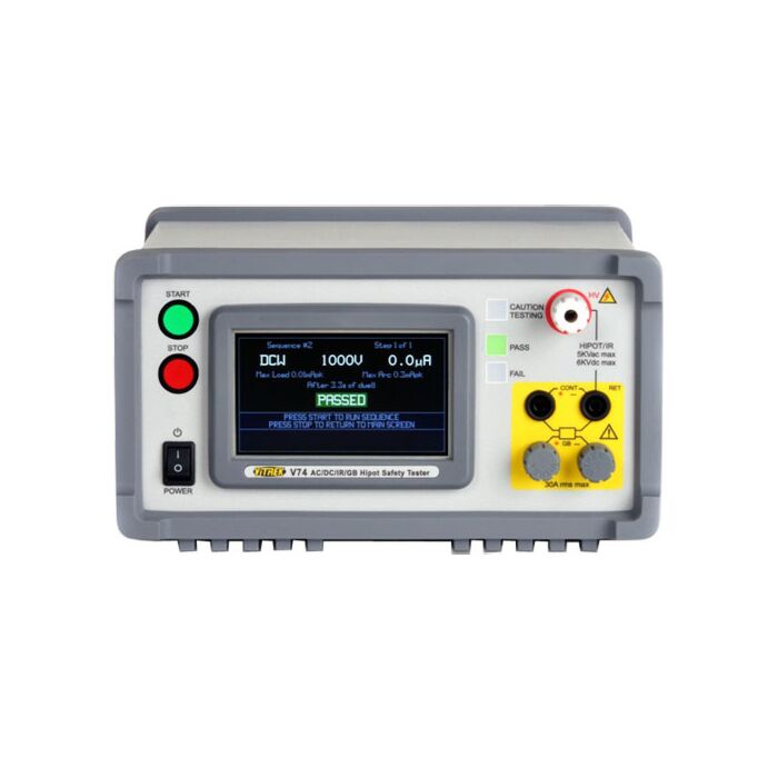 Vitrek V73 Programmable AC/DC/IR HiPot Safety Tester