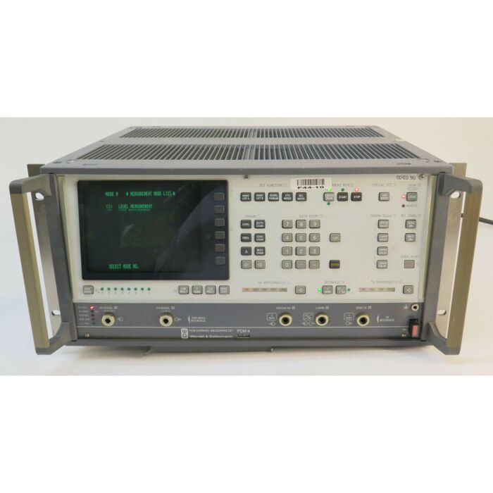 Wandel & Goltermann PCM-4 for Rent, PCM Channel Measuring