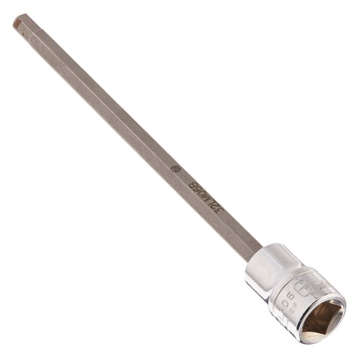 Wright Tool Company 32L-06MM 6mm,3/8"Dr.Metric Hex BitSocket Long Length