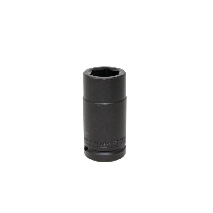 Wright Tool Company 69-27MM 27mm 3/4"Dr.6 Pt.Deep Metric Impact Socket