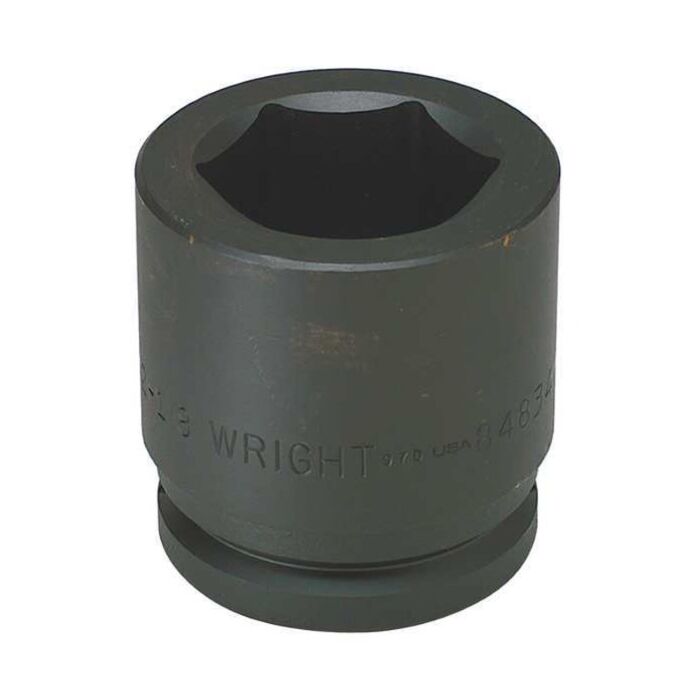 Wright Tool Company 848-41MM 1-1/2" DR 6 PT STD METRIC IMPACT SOCKET 41MM
