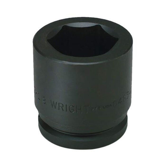 Wright Tool Company 848-70MM 70mm,1-1/2"Dr.6Pt.Std.Metric Impact Socket