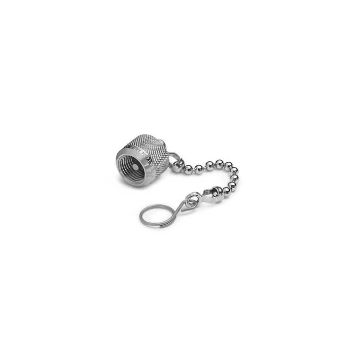 Ralston Instruments XTFT-CAPS Cap and chain, Stainless Steel