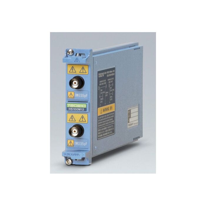 Yokogawa 720210 for Rent, Analog Voltage Input Module, BNC Input Connector