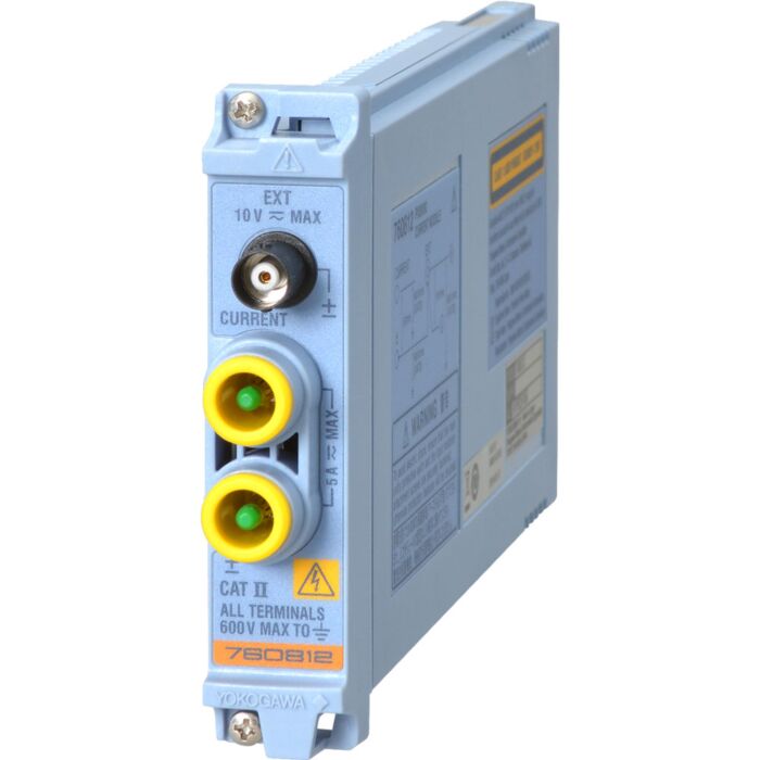 
Yokogawa 760812 for Rent, Current Module, 12-bit sampling, DC - 10MHz and 20MHz bandwidth
