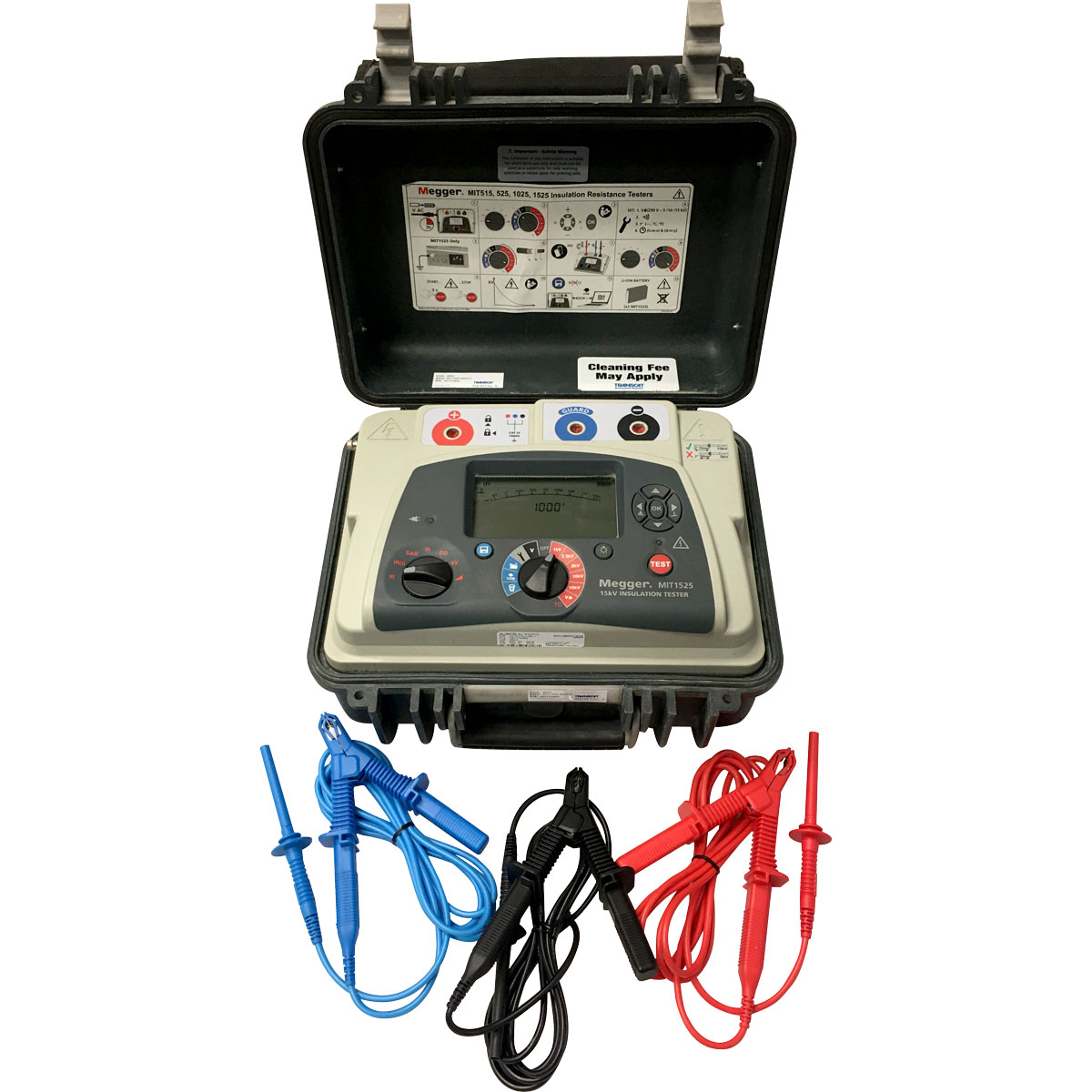 Megger MIT1525 Industrial Insulation Resistance Tester | Transcat