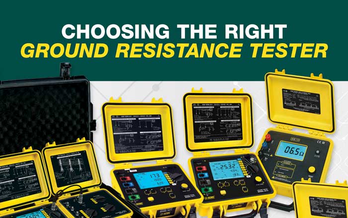 Choosing the Right Ground Resistance Tester PDF from AEMC Instruments