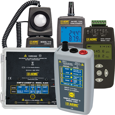 AEMC Dataloggers