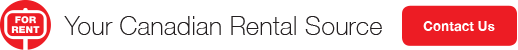 Your Canadian Rental Source - Contact Us