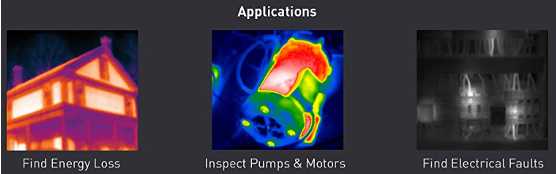 Figure 1: Applications for Infrared technology