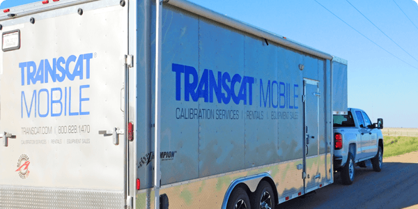 Transcat Mobile lab trailer