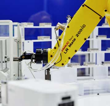 Robotic arm calibration a calibration weight