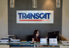 Visit us at Transcat Canada's Front Desk